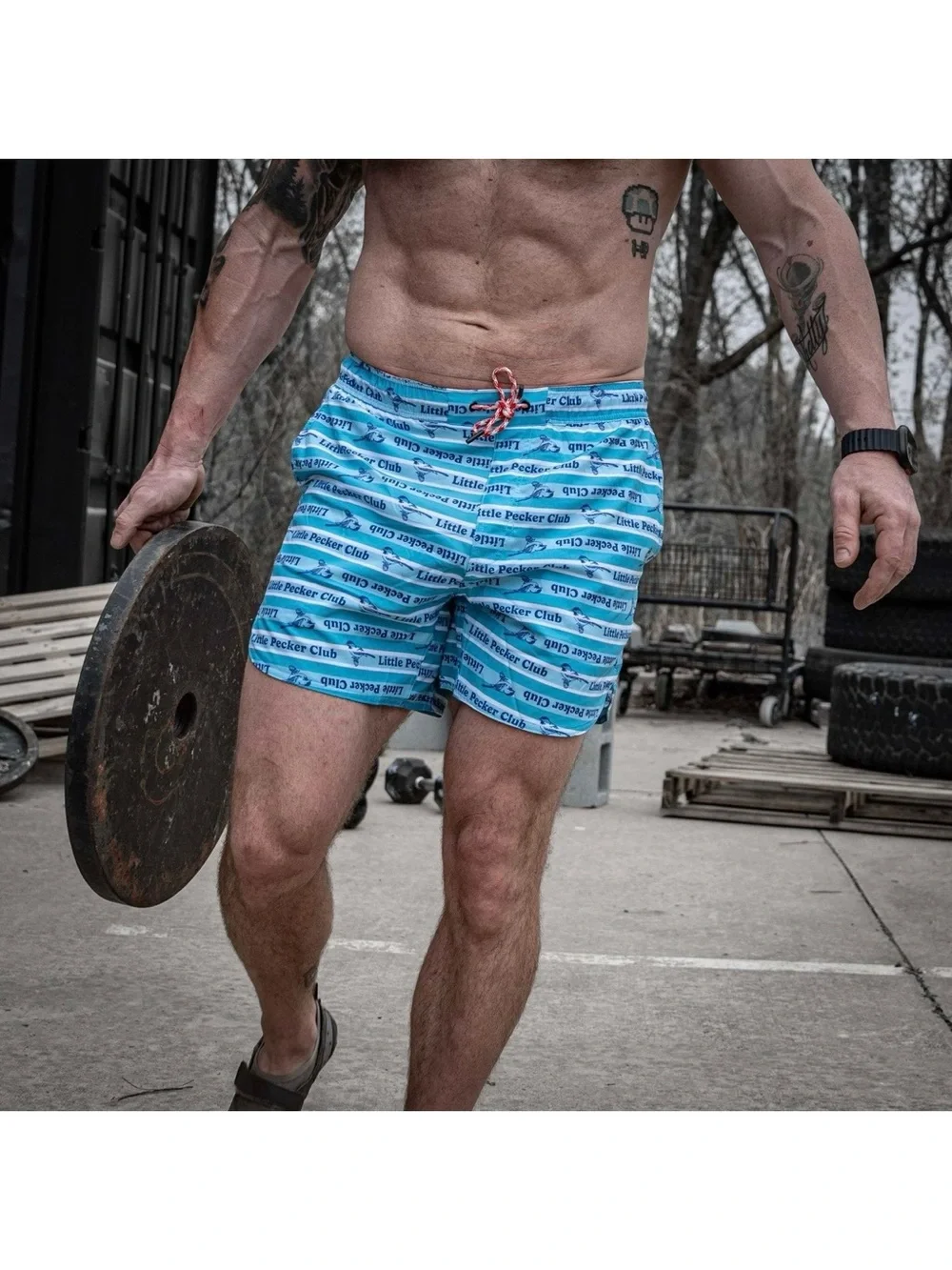 Combat Iron Apparel M Little Pecker Club Recon Pro Men’s Training Shorts